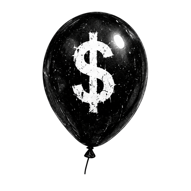 DOLLAR BALLOON design