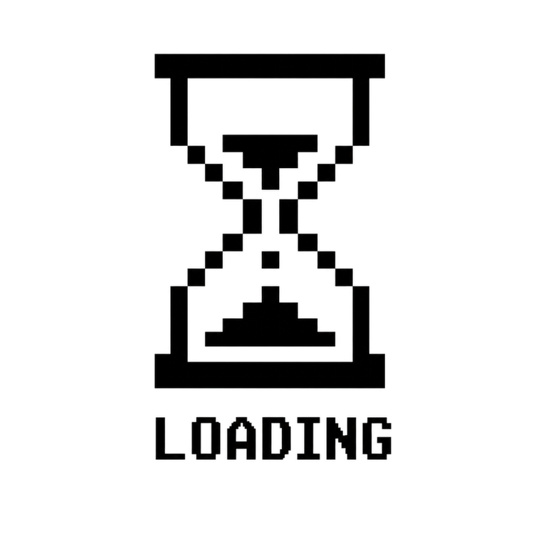 LOADING HOURGLASS design